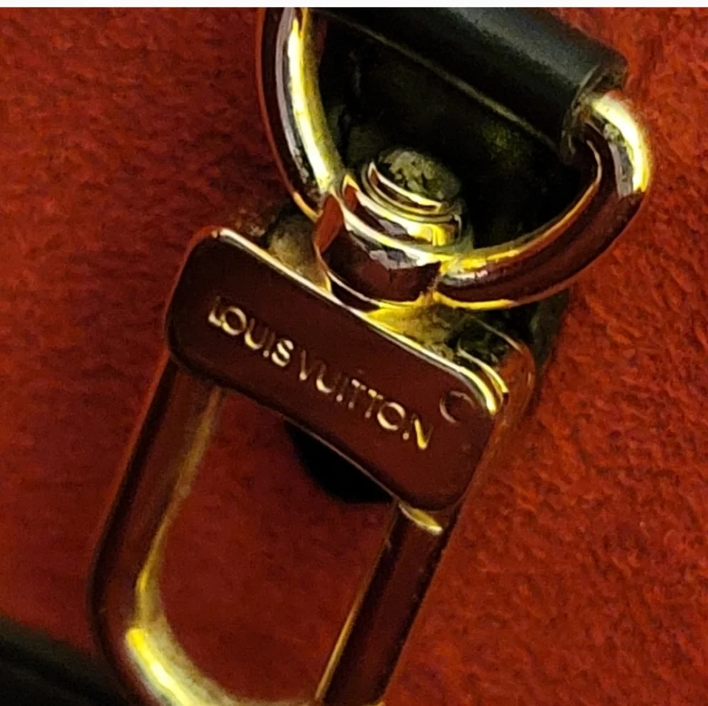 Louis Vuitton Brown Checkered Women's Damier Ebene Bag - Picture 6 of 13